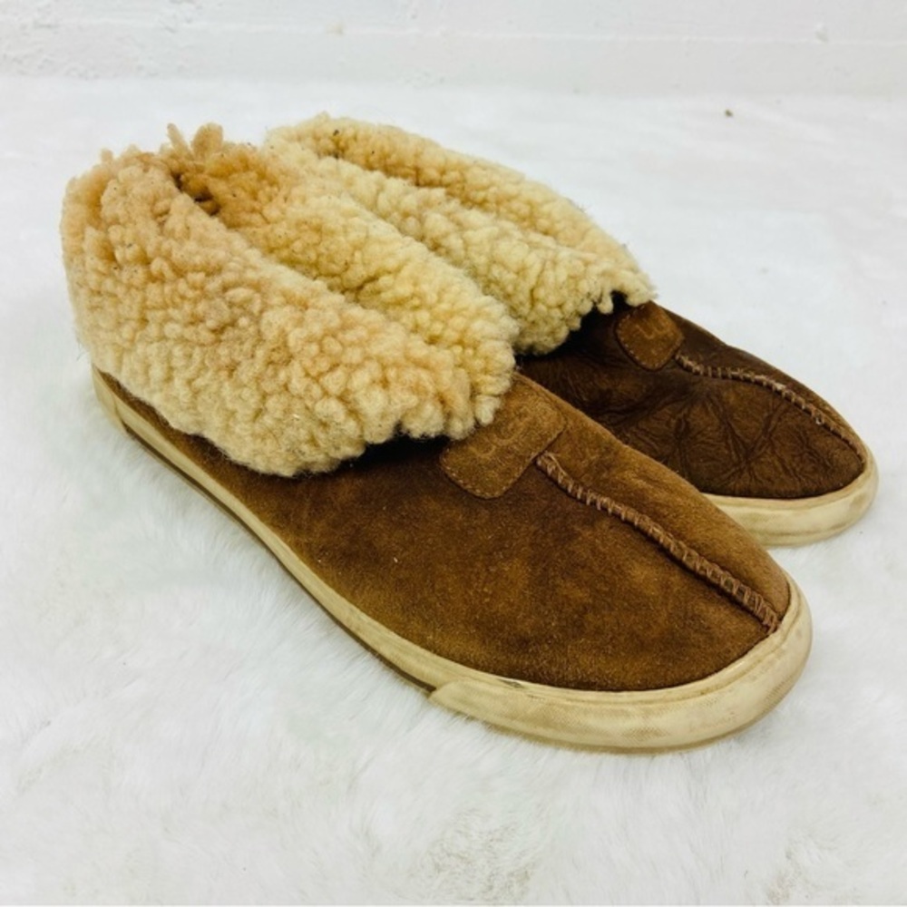UGG Australia Rylan Cozy shearling suede slippers size 8